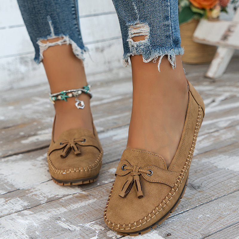 Carina – Women Soft Suede Slip-On Shoes - Image 4