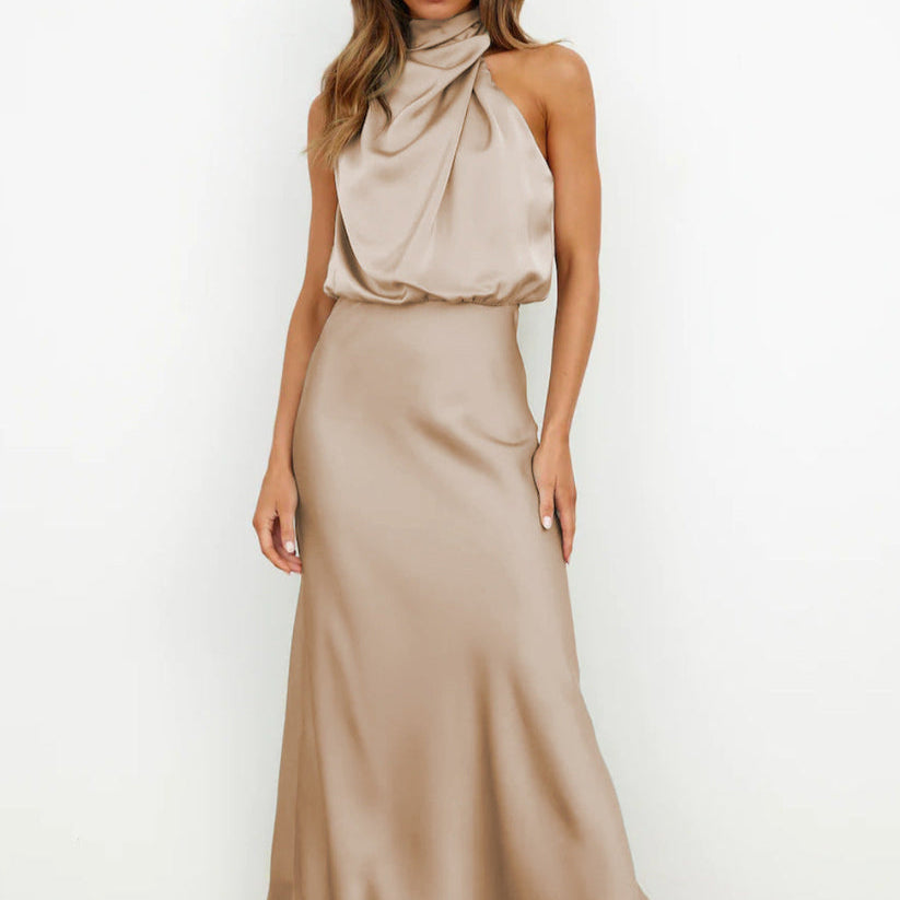 Sophie – Elegant Draped Dress - Image 8