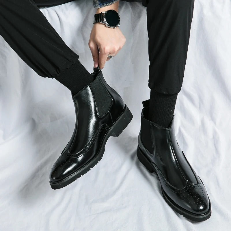 Louis – Genuine Leather Chelsea Boots - Image 19