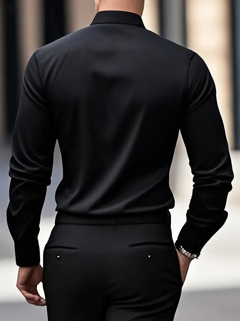 Hemd Damen Slim Fit mit langen Ärmeln und klassischem Kragen - 13 - Atelier-Zofia