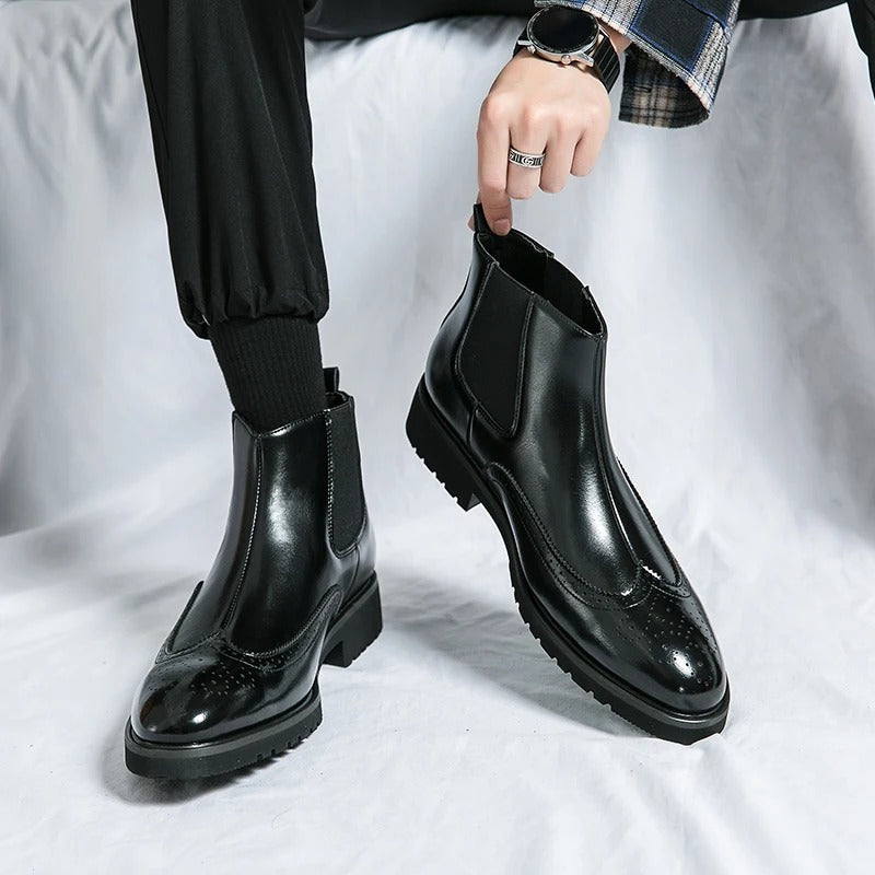 Louis – Genuine Leather Chelsea Boots - Image 17