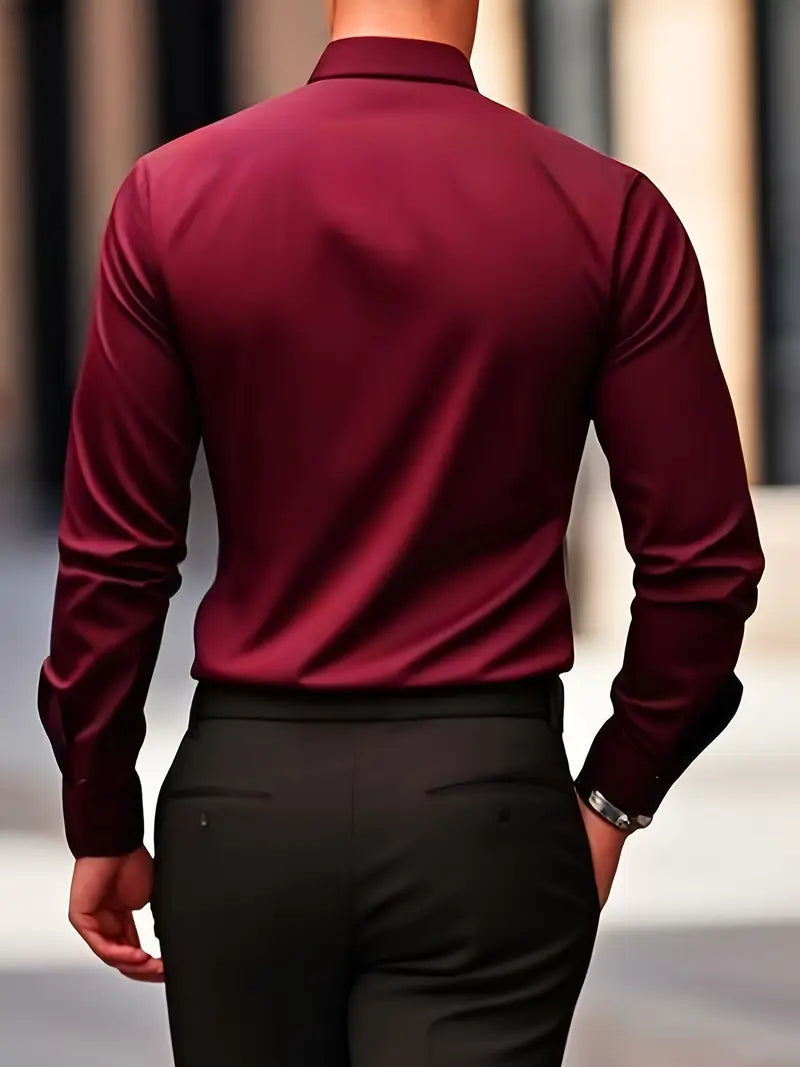 Hemd Damen Slim Fit mit langen Ärmeln und klassischem Kragen - 11 - Atelier-Zofia