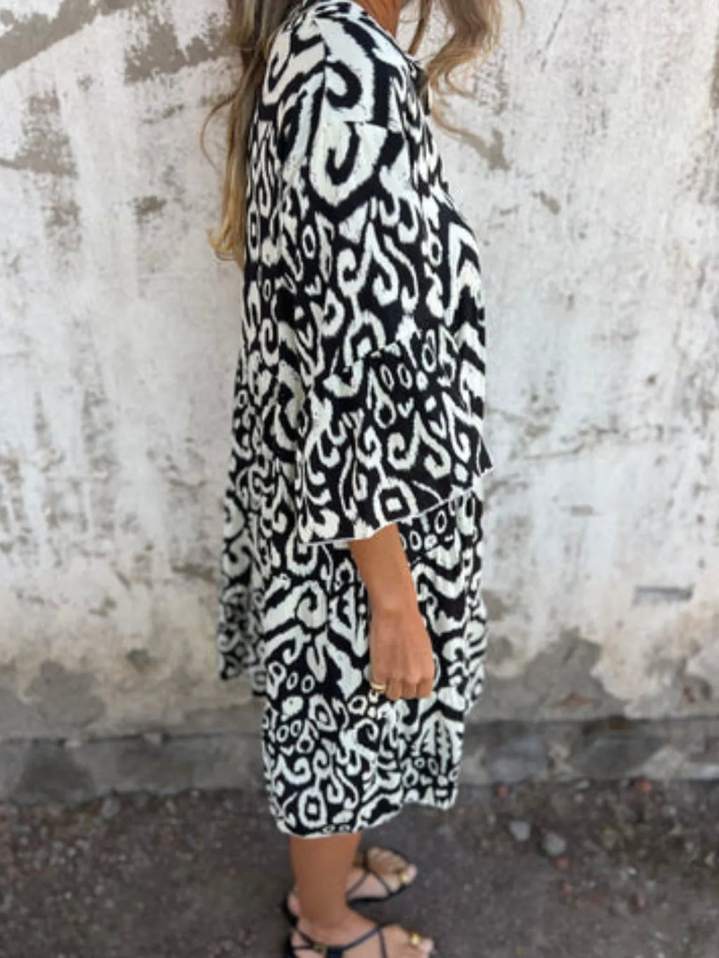 Lea – Women Floral Print Summer Dress - Image 15