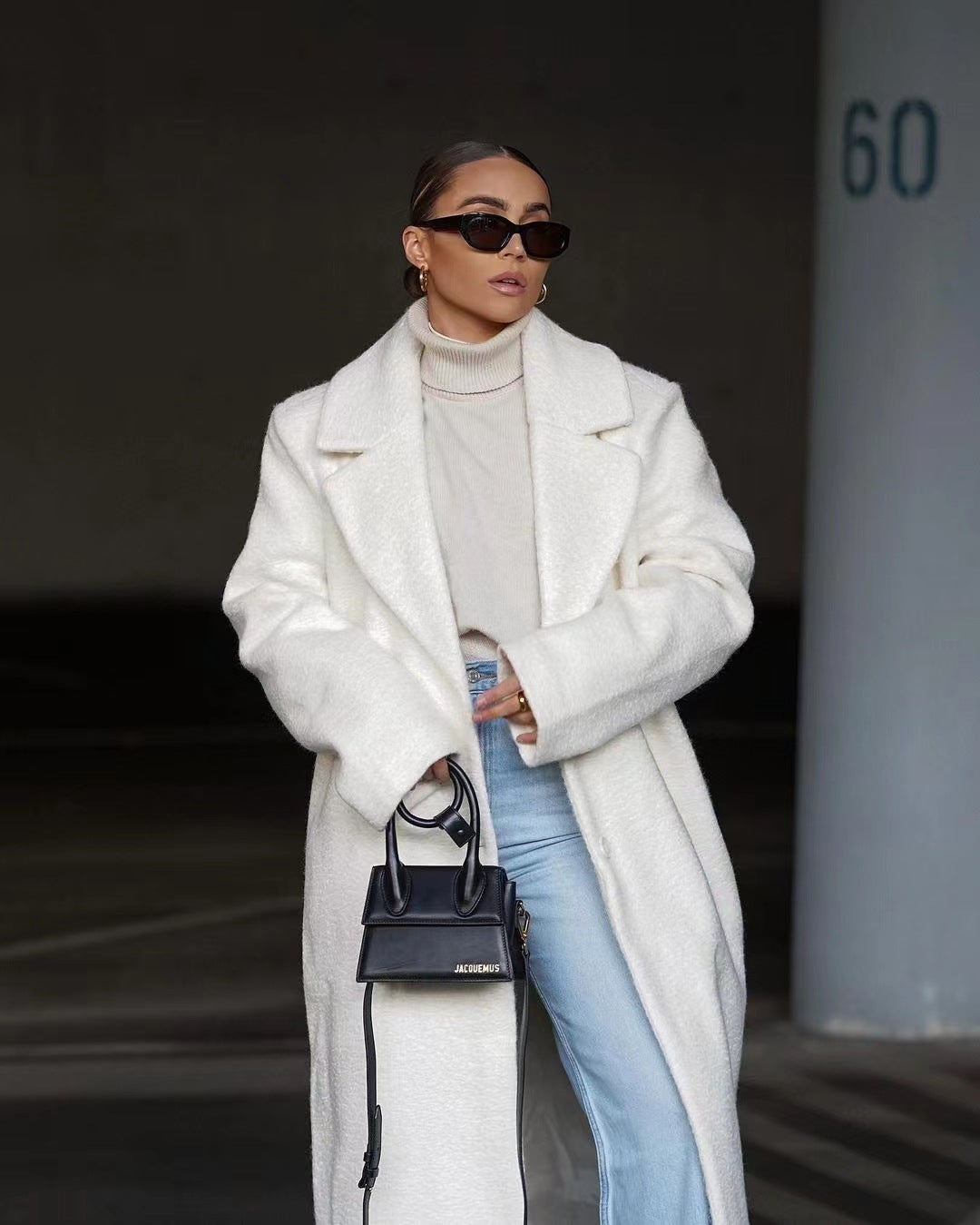 Elwira – Langer, eleganter Damenmantel