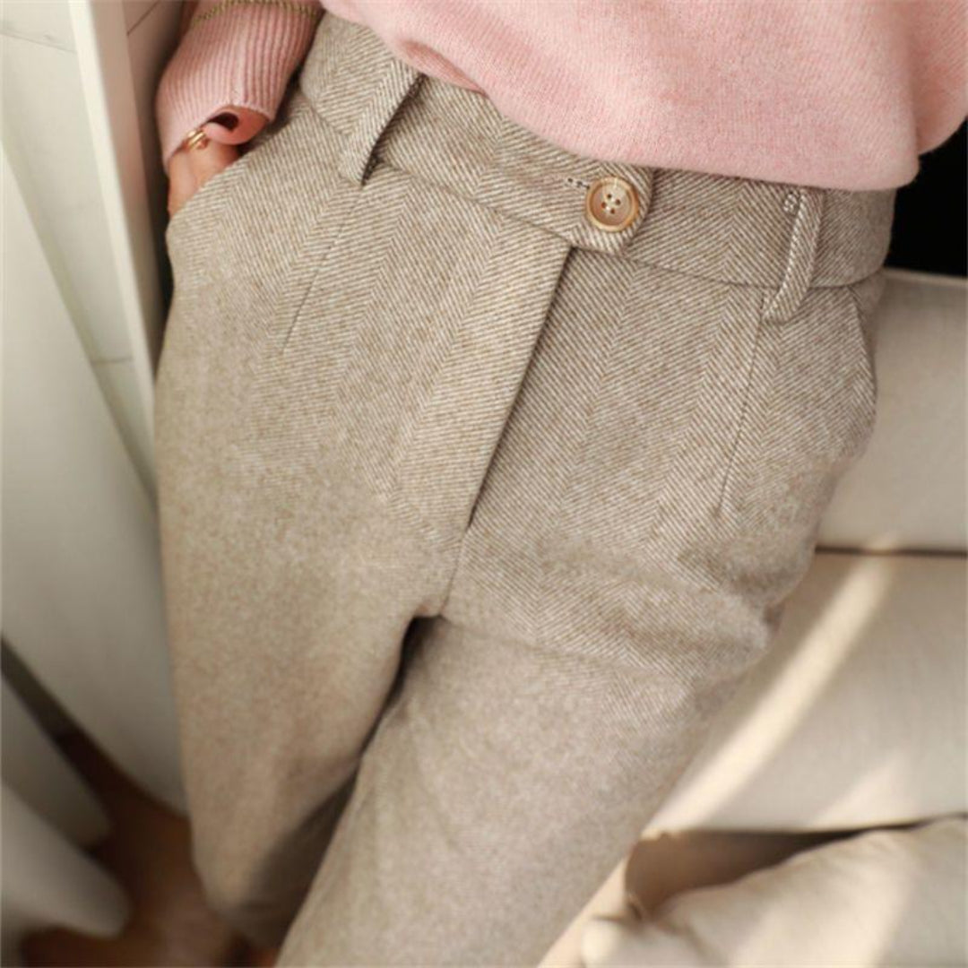 Noah – Heritage herringbone trousers men - Image 3