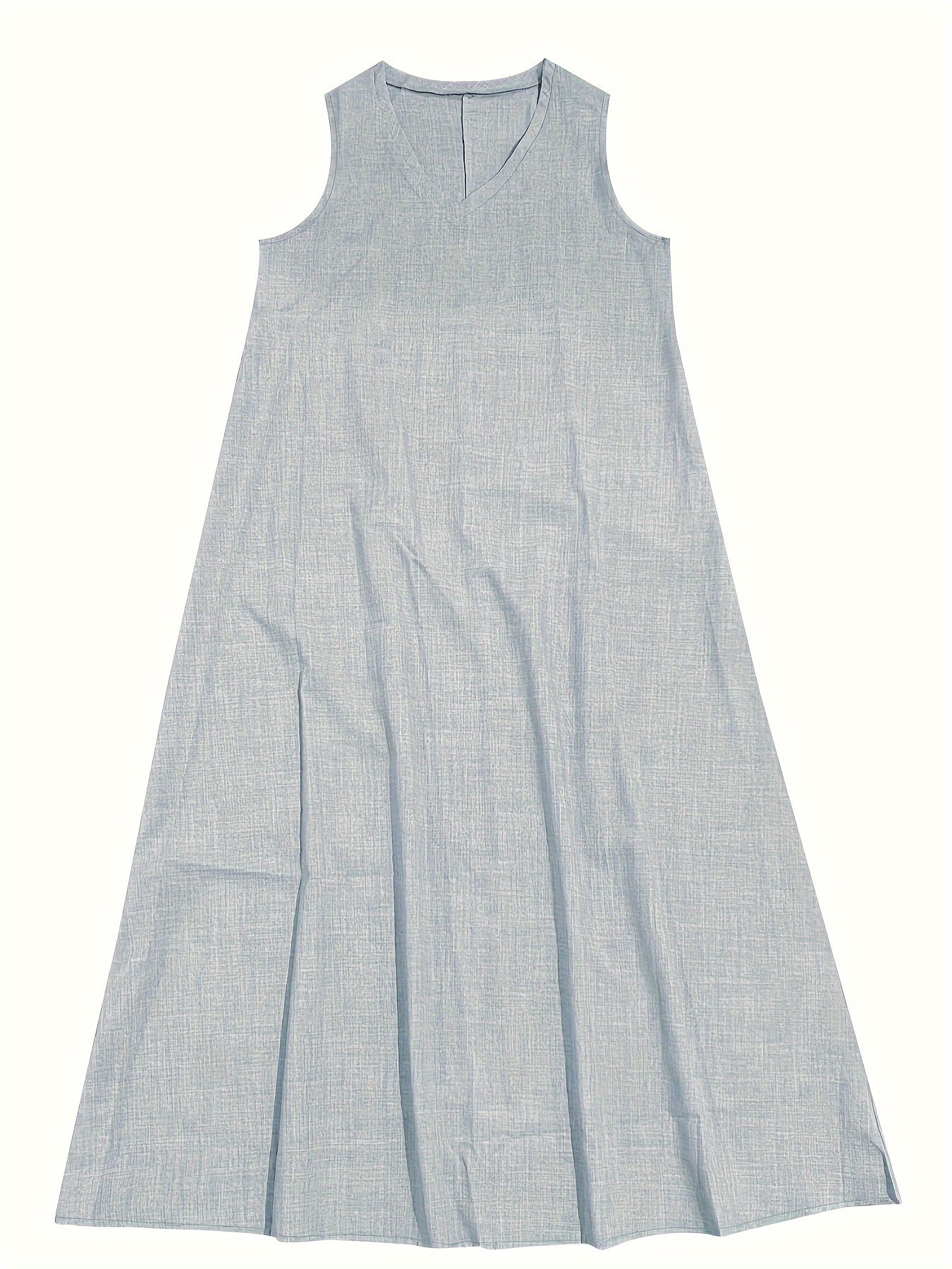 Marie – Elegant Women's Linen Maxi Dress for Women - Image 7