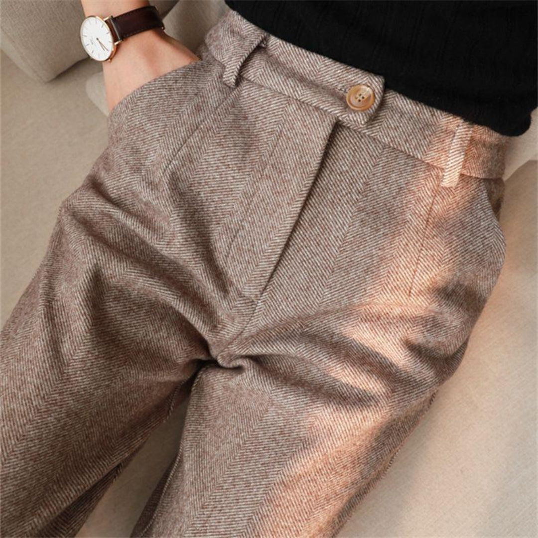 Noah – Heritage herringbone trousers men - Image 8