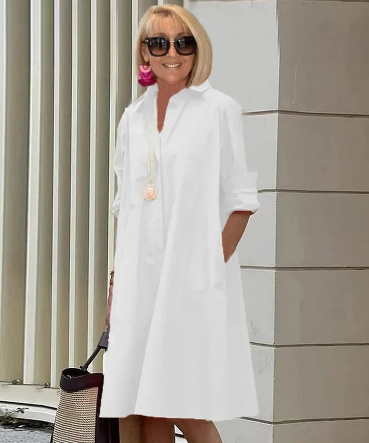 Luisa – Chic and Elegant Shirt Dress - Image 5