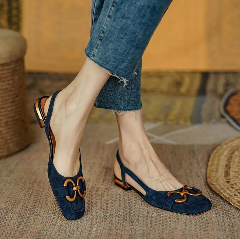 Kerstin – Women Slingback Flats - Image 1