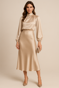 Frieda – High Waist Midi Dress - Image 10