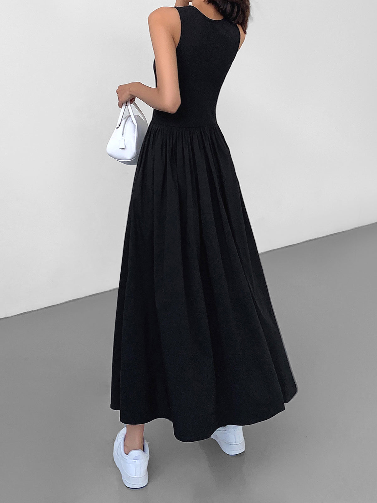 Paula – Damen Ärmelloses Maxikleid
