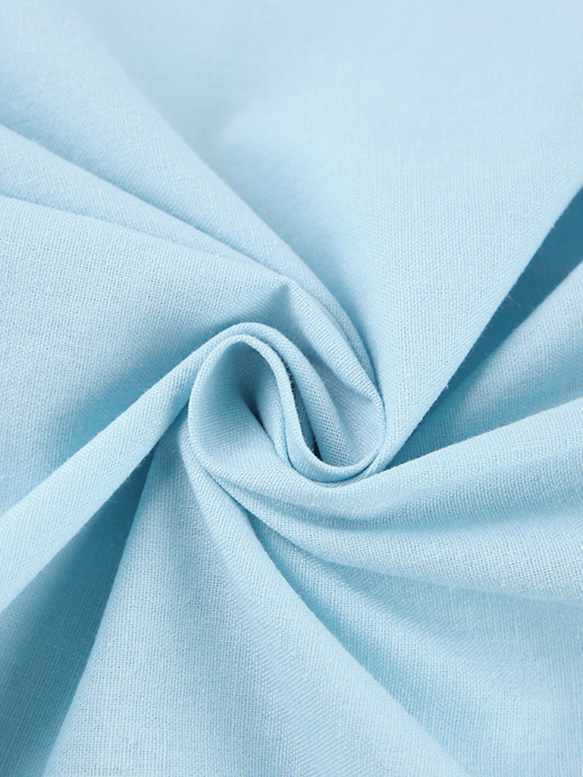 Mia – Linen Cotton Front Tie Midi Dress - Image 6