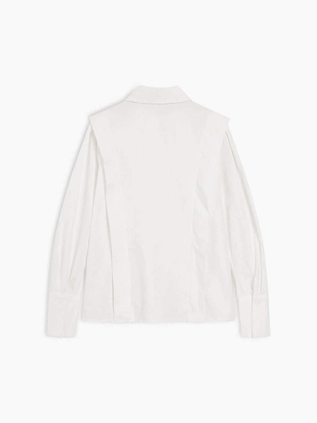 María – Damen Oversize Hemdbluse mit klassischem Kragen