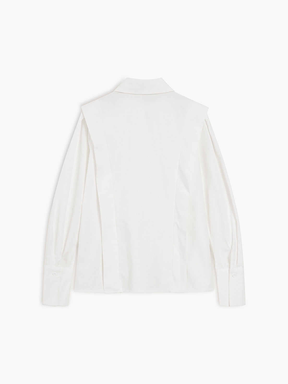 María – Damen Oversize Hemdbluse mit klassischem Kragen