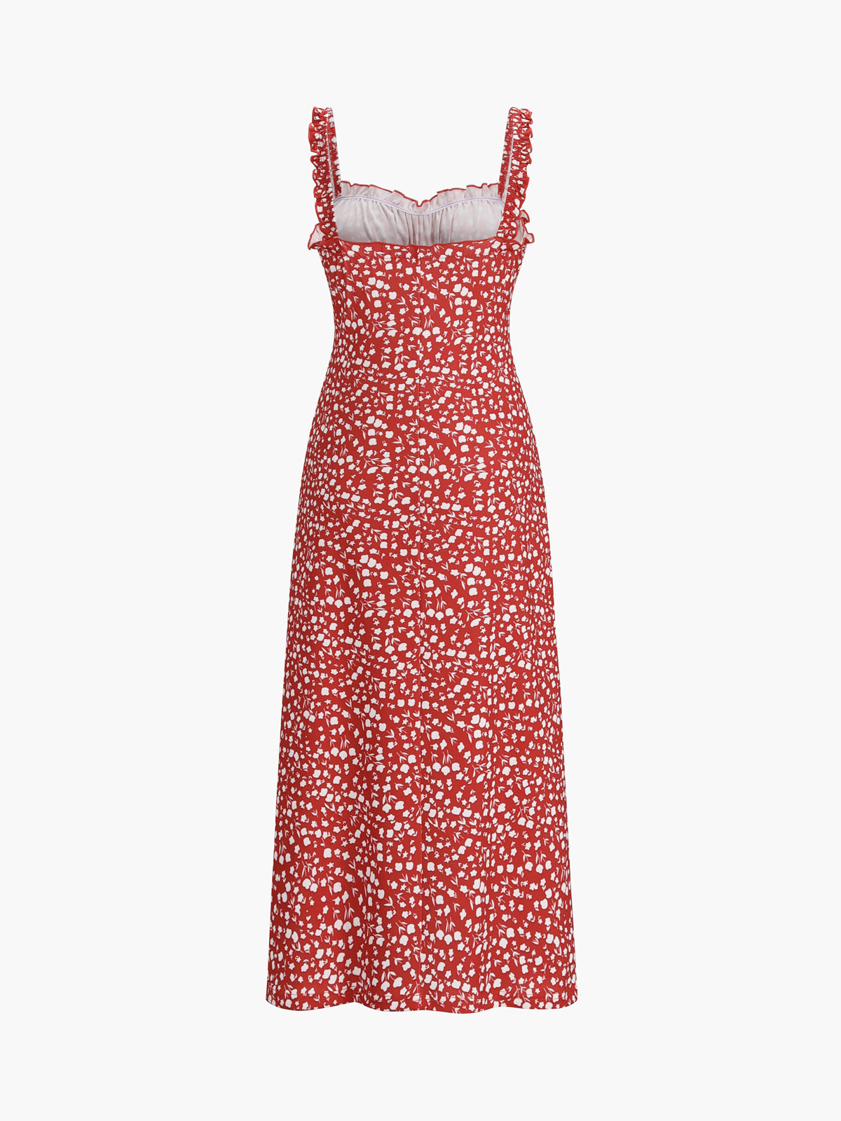 Irene – Florales Boho-Cami-Midikleid für Damen