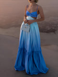 Mila – Backless Cutout Cami Long Dress - Image 1
