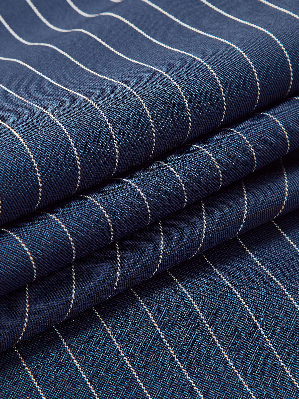 Carmen – Damen High-Waist Nadelstreifen Hose