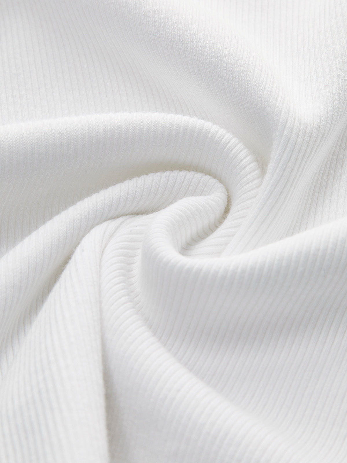 Inés – Damen Geripptes Tanktop mit Rundhalsausschnitt