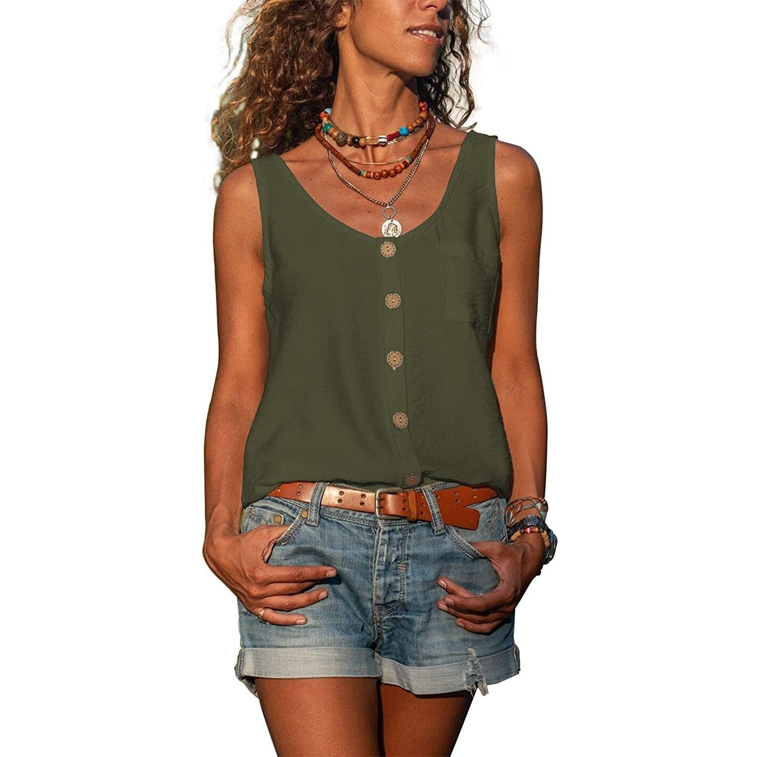 Sophie – Casual Button-Up Vest - Image 3