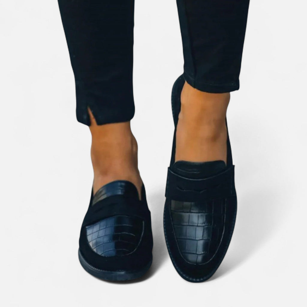 Brigitte – Luxury Leather Loafers  for Women - Image 1