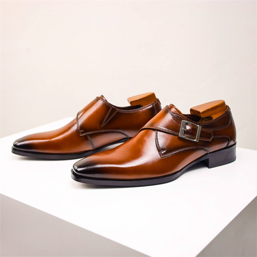 Max – Stylish Leather Formal Shoes for Men - Image 1