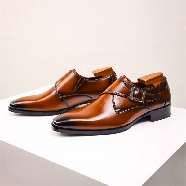 Max – Stylish Leather Formal Shoes for Men - Image 1