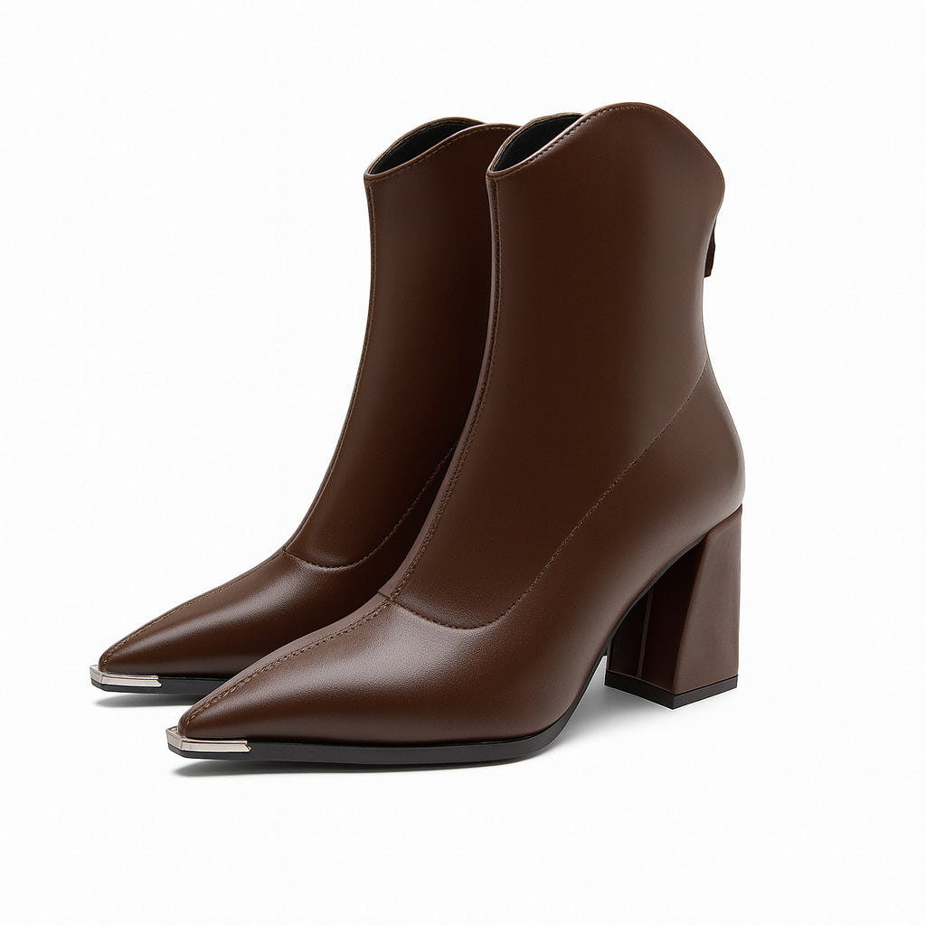 Merle – Chrome Tip Chelsea Leather Boot - Image 3