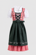 Festliches Damen-Dirndl mit Vichy-Karo und eleganter Schnürung | A&Z