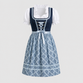Charmantes Dirndl für Damen mit Rüschenärmeln und Schürze | A&Z