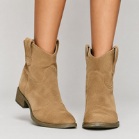 Damen Cowboy-Boots im Vintage-Design mit eleganten Akzenten | A&Z