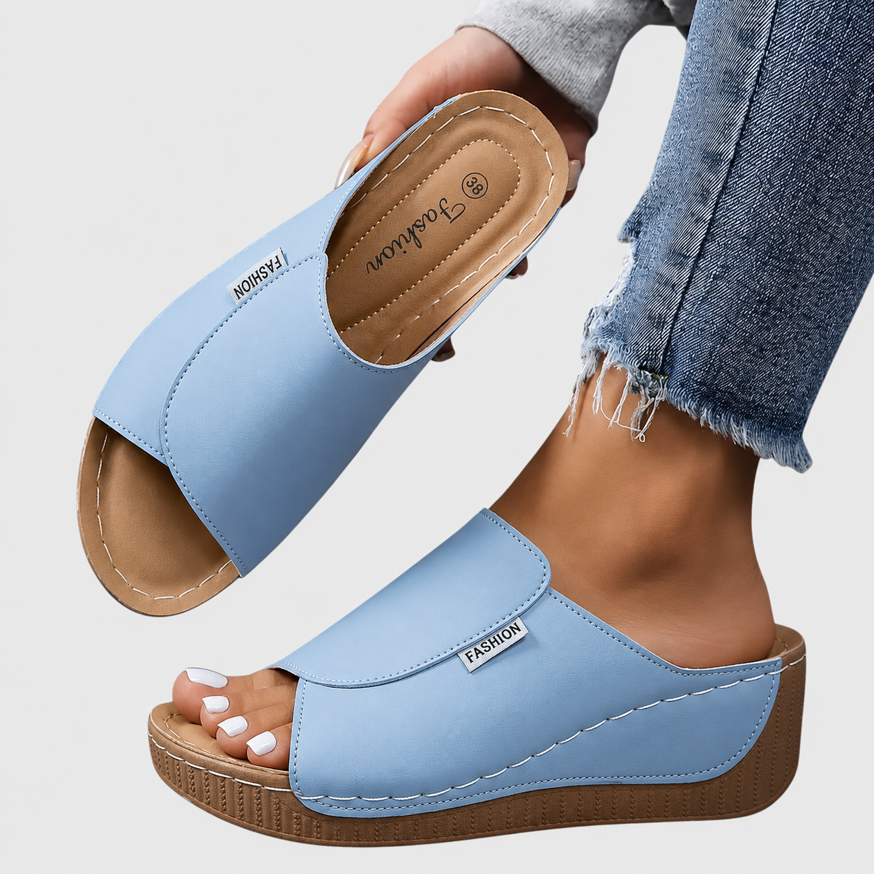Mila – Stilvolle orthopädische Sandalen für Damen