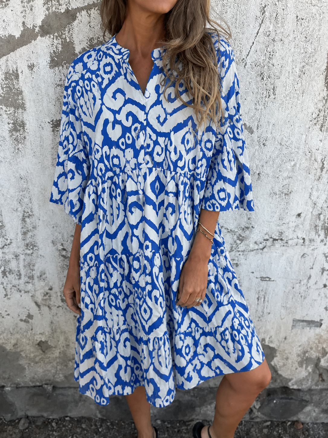 Lea – Sommerkleid für Damen mit Blumenmuster