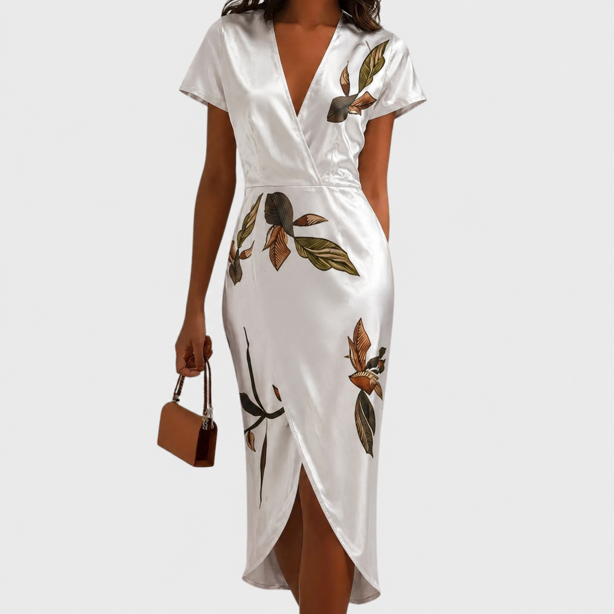 Melanie – Elegantes Wickelkleid für Damen