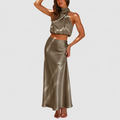 Annika – Elegantes Satin-Set für Damen