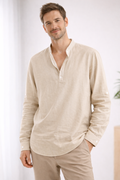 Sven– Casual Linen Shirt for Men - Image 1