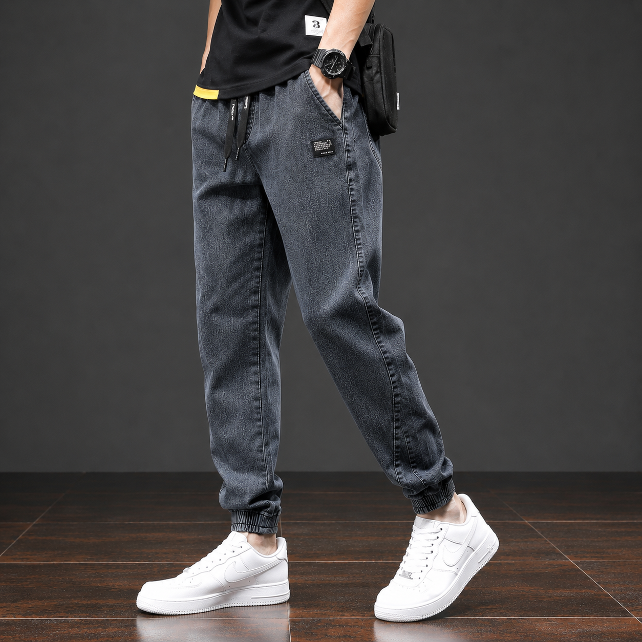 Ethan – Jogginghose für Herren mit Kordelzug