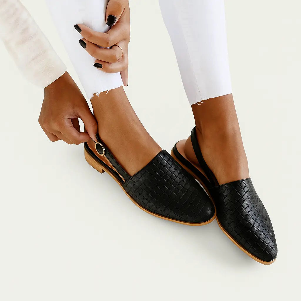 Lily – Stylish Slingback Shoes - Image 5