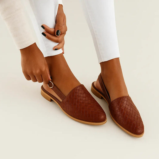 Lily – Stylish Slingback Shoes - Image 1