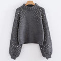 Lieselotte – Women Pearl Detail Sweater - Image 9