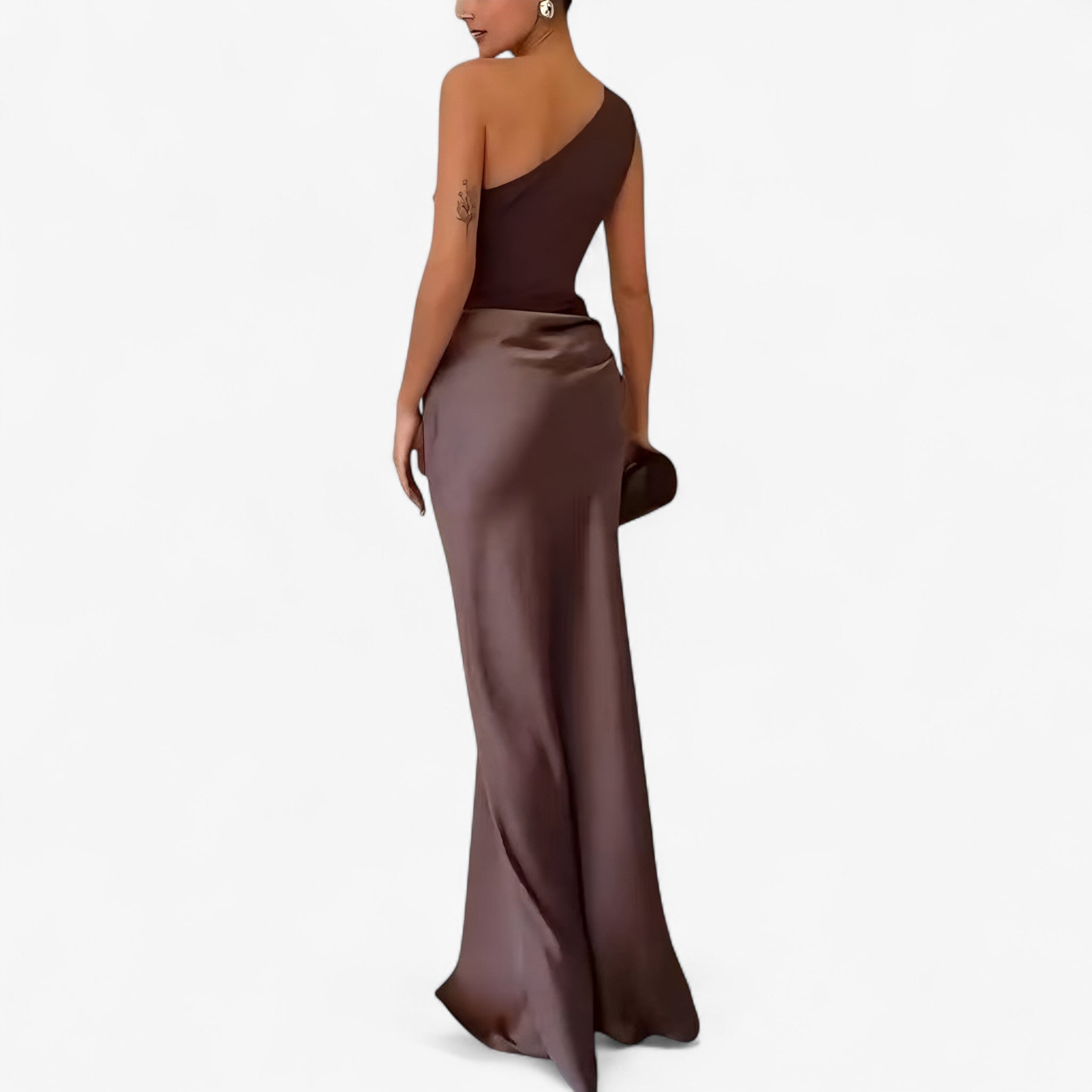 Sophie – Damen Asymmetrisches Maxi-Abendkleid