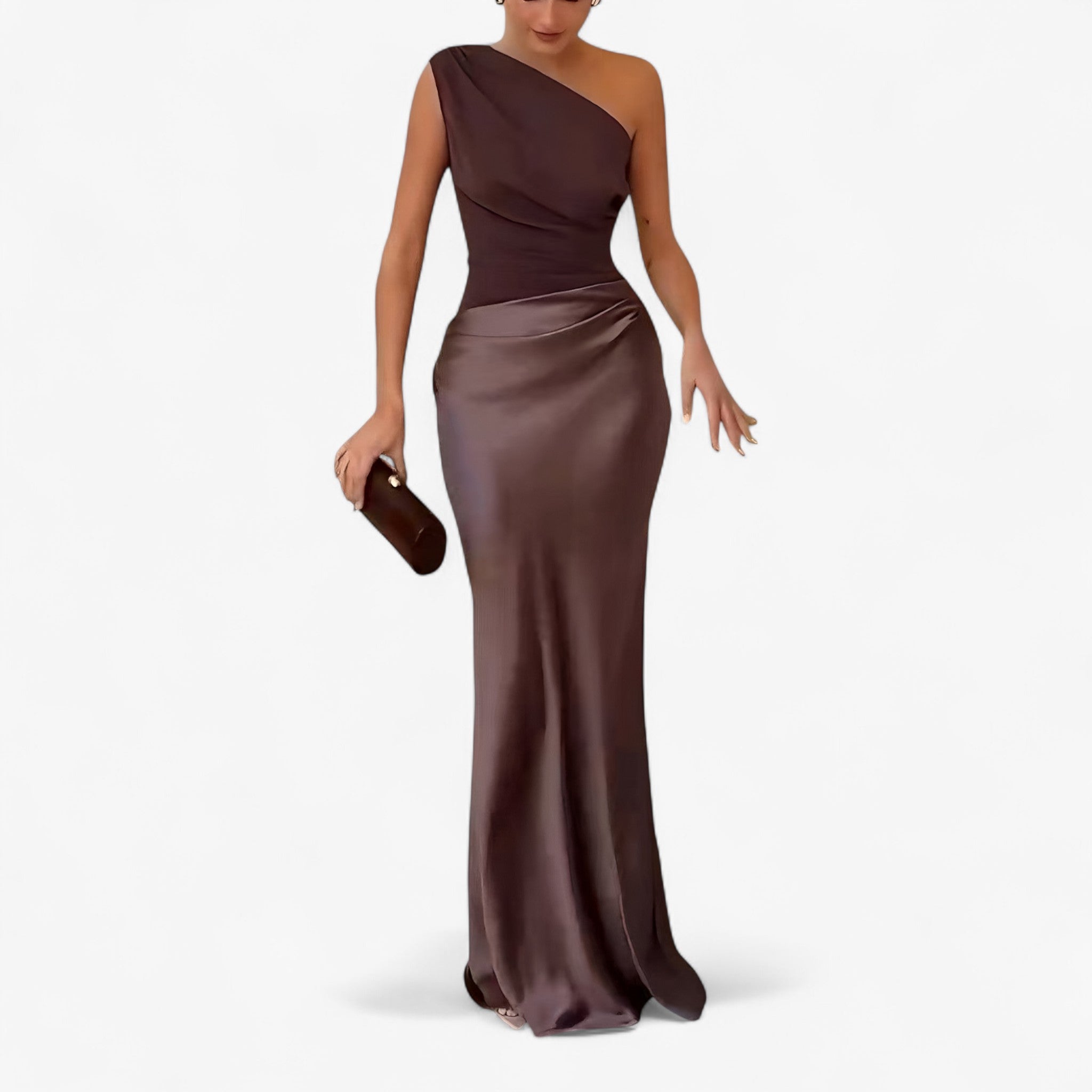 Sophie – Damen Asymmetrisches Maxi-Abendkleid