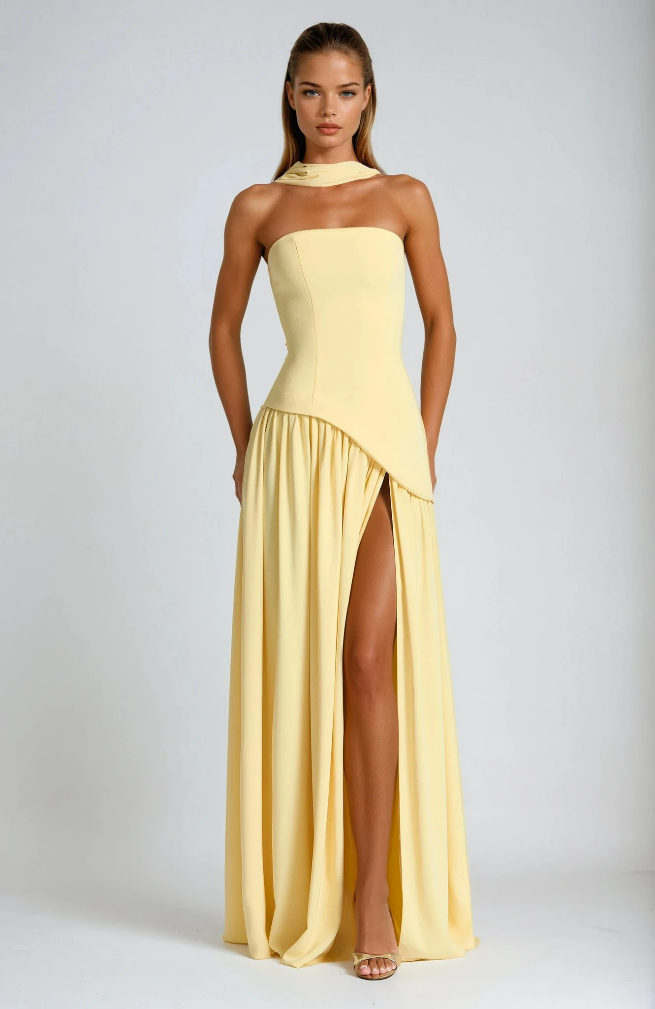 Anna – Tessa Strapless Maxi Dress - Image 1