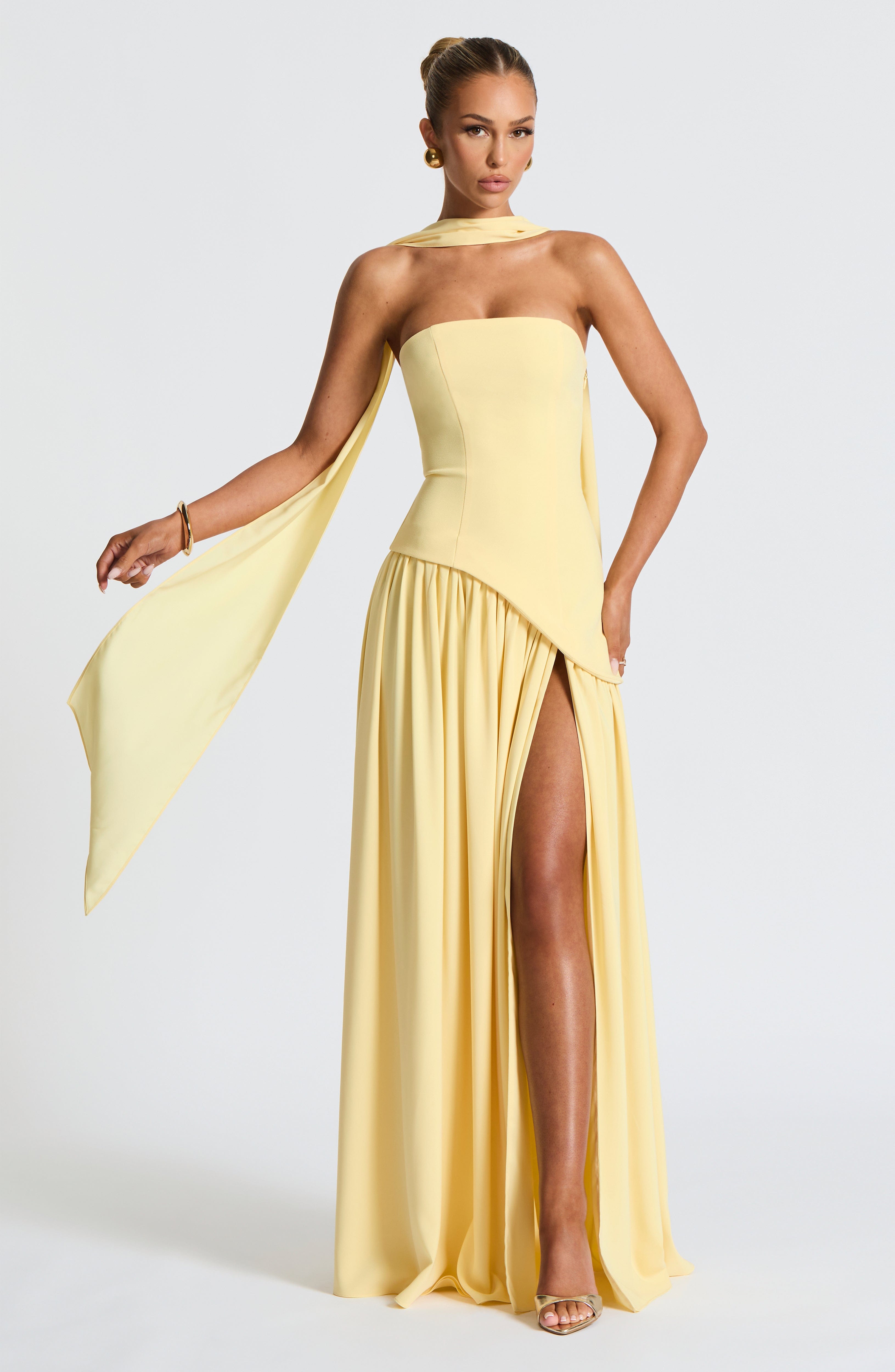 Anna – Tessa Strapless Maxi Dress - Image 3