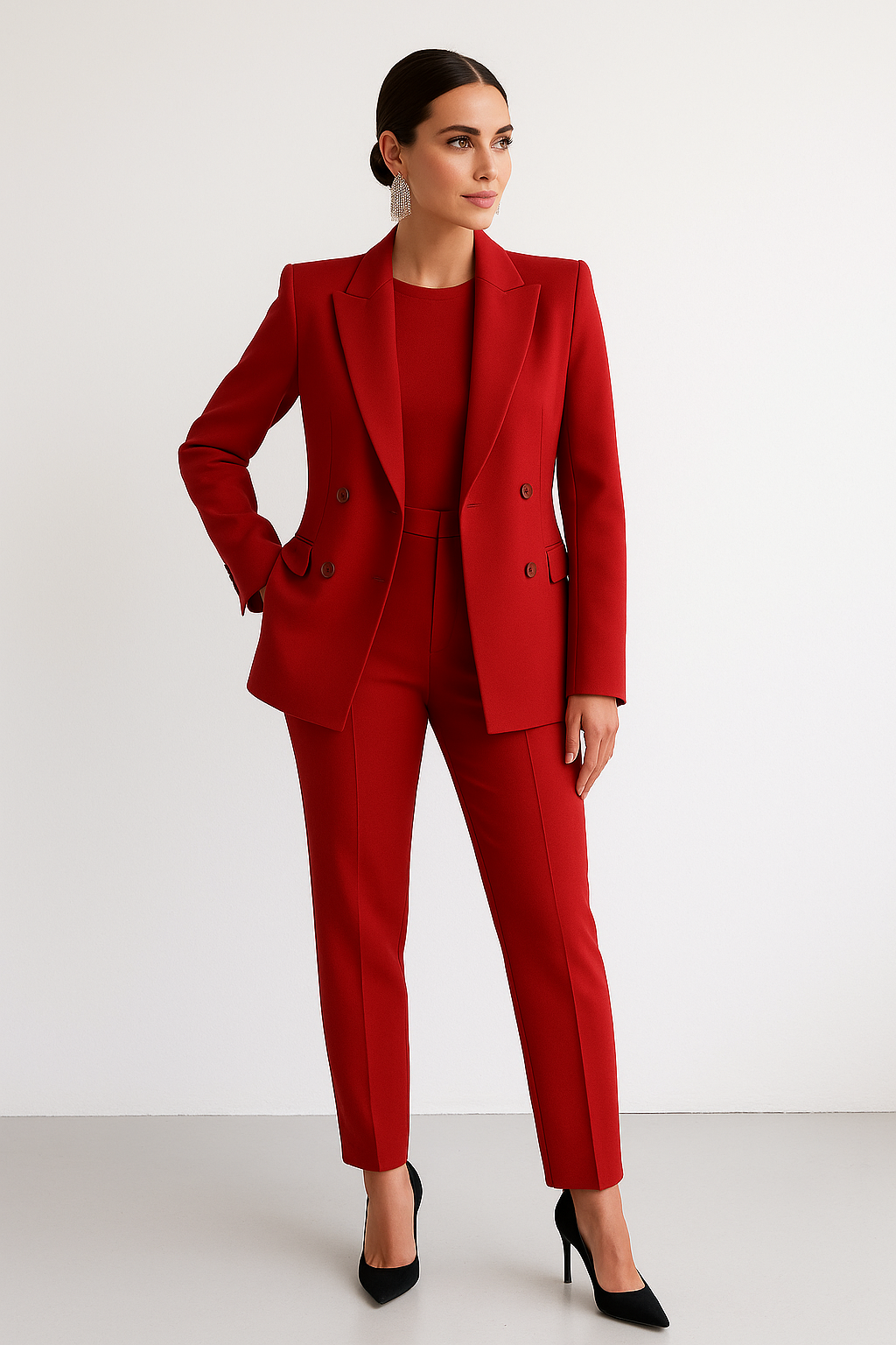 Elvira – Women Tailored Double-Breasted Blazer - Image 5