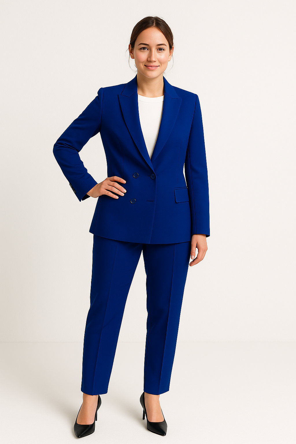 Elvira – Women Tailored Double-Breasted Blazer - Image 4