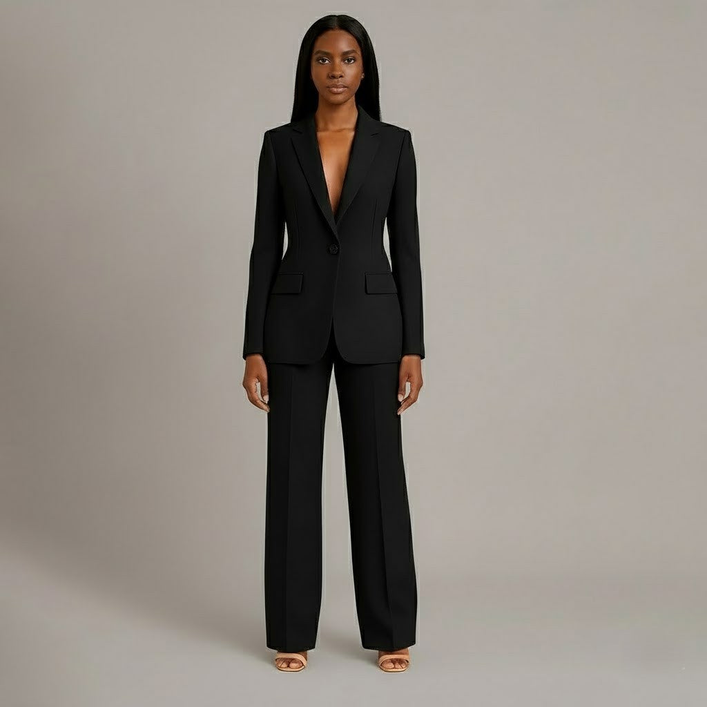 Sophia – Eleganter Damen-Hosenanzug mit tailliertem Blazer