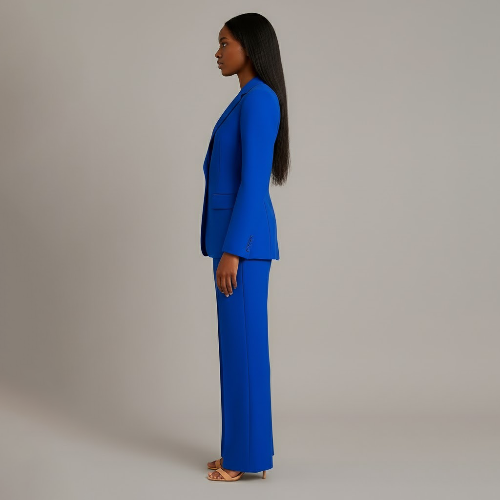 Sophia – Eleganter Damen-Hosenanzug mit tailliertem Blazer