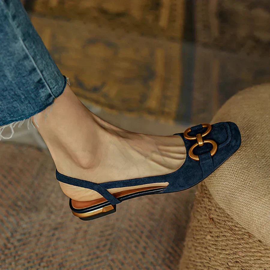 Kerstin – Women Slingback Flats - Image 2