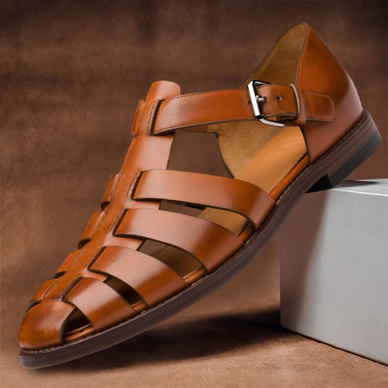 Anton – Leather Fisherman Sandals - Image 3
