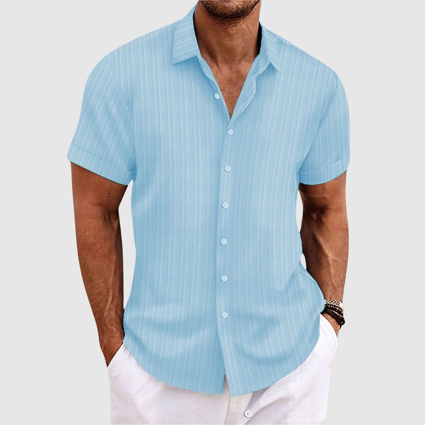 Liam – Summit Stripe Shirt - Image 4